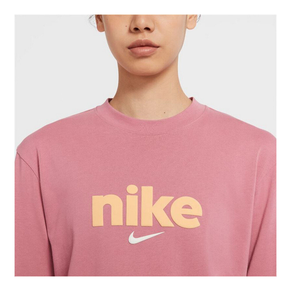 Sieviešu Krekls ar Īsām Piedurknēm Nike Crew Rozā S6432354 цена и информация | T-krekli sievietēm | 220.lv