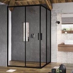 Taisnstūra dušas kabīne Ravak Blix Slim BLSRV2K 80, 90, 100, 120 cm, 120 cm, Transparent stikls цена и информация | Душевые кабины | 220.lv