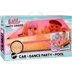 LOL Surprise! 3-in-1 Party Cruiser Car with Surprise Pool cena un informācija | Rotaļlietas meitenēm | 220.lv