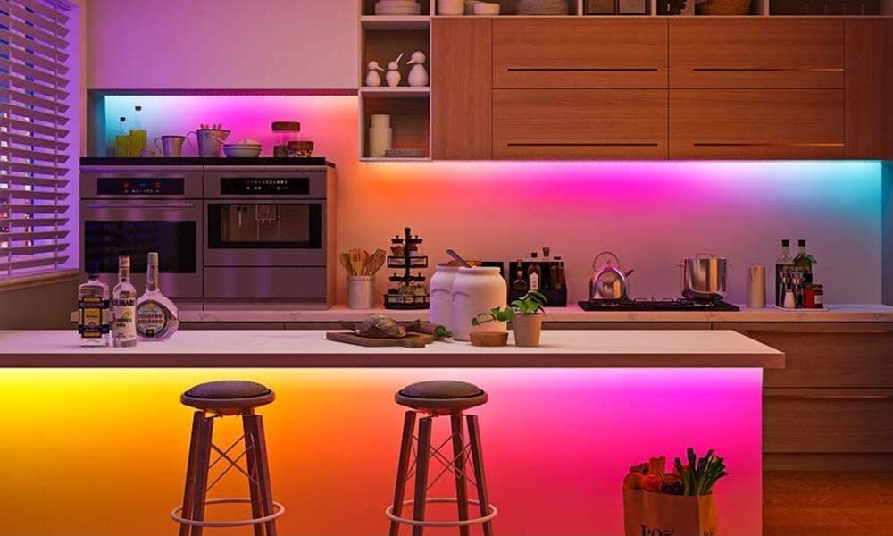 Smart RGB 5050 LED lente ar 10 m Bluetooth funkciju un mūzikas vadību cena un informācija | LED lentes | 220.lv