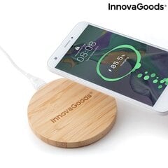 InnovaGoods Bamboo Wireless Charger cena un informācija | Lādētāji un adapteri | 220.lv