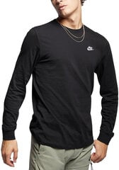 Nike T-Krekli M NSW Club Tee-Ls Black AR5193 010/M cena un informācija | Sporta apģērbs vīriešiem | 220.lv