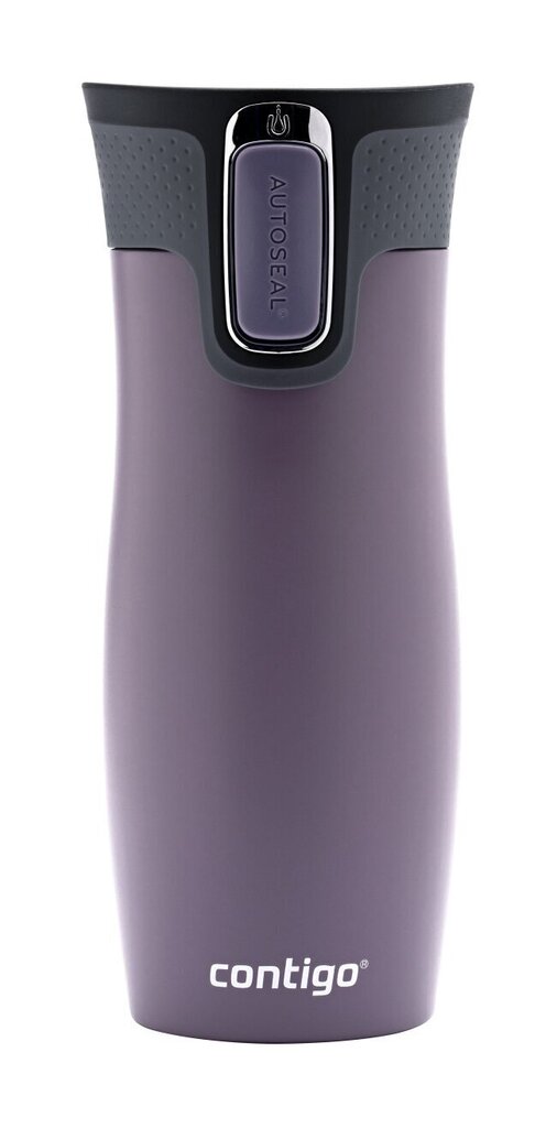 Termokrūze Contigo West loop 470ml, Dark Plum, 2104579 цена и информация | Termosi, termokrūzes | 220.lv