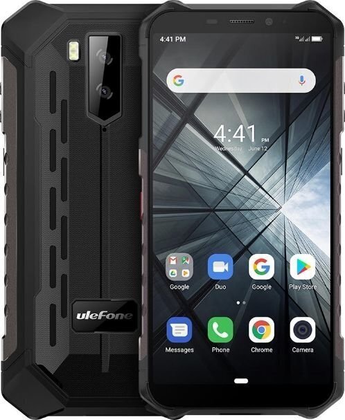 Ulefone Armor X3, 32 GB, Dual SIM, Black cena un informācija | Mobilie telefoni | 220.lv