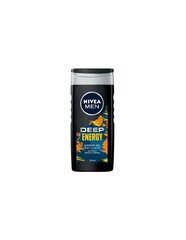 Dušas želeja vīriešiem Nivea Deep Energy 250 ml cena un informācija | Dušas želejas, eļļas | 220.lv