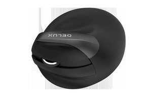 Optical Wireless Mouse Delux M618ZD 3.0 BT/2.4G (for left-handed) цена и информация | Мыши | 220.lv