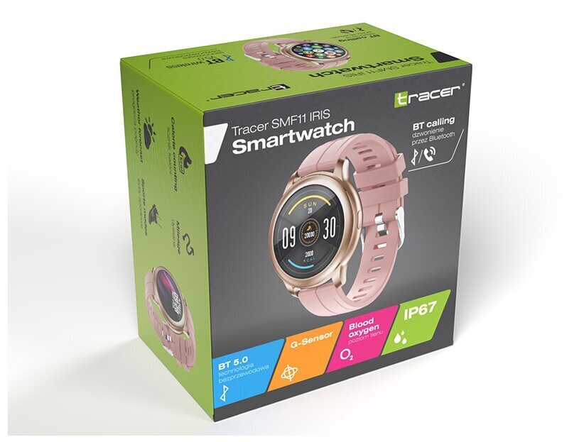 Tracer SMF11 Iris Pink цена и информация | Viedpulksteņi (smartwatch) | 220.lv