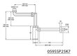 Dizaina izlietnes sifons, kompakts 1 1/4 "x 32 mm KING hroms cena un informācija | Sifoni | 220.lv