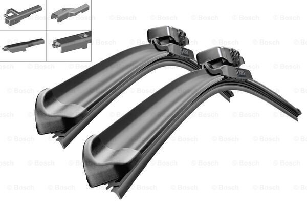 Stikla tīrītāji BOSCH Aerotwin AM461S 550/450MM, BMW 1 F20,2 F22,MB GLK X204,ASTRA H цена и информация | Logu slotiņas | 220.lv