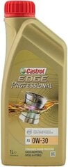 Castrol 0W30 EDGE PROFESSIONAL A5 1л , Volvo цена и информация | Castrol Автотовары | 220.lv