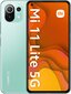 Xiaomi Mi 11 Lite NE 5G, 6/128 GB, Dual SIM, Mint Green cena un informācija | Mobilie telefoni | 220.lv