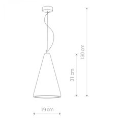 Nowodvorski Lighting piekaramā lampa 6852 cena un informācija | Lustras | 220.lv