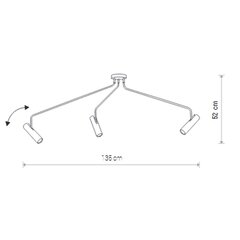 Nowodvorski Lighting piekaramā lampa Eye Super 6491 cena un informācija | Piekaramās lampas | 220.lv