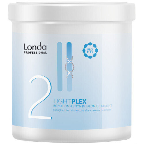 Intensīvi ārstnieciska matu kopšana salonā Light plex 2 (Bond Completion in Salon Treatment) 750 ml cena un informācija | Kosmētika matu stiprināšanai | 220.lv