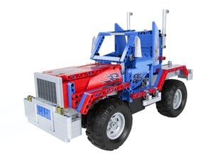 Автомобиль с дистанционным управлением строится из Blocks Truck by Quer Blocks цена и информация | Игрушки для мальчиков | 220.lv