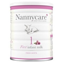 NANNYcare® First Infant Milk 900g no 0-12mēn kazas piena maisījums zīdaiņiem cena un informācija | Piena maisījumi (0-6 mēn.) | 220.lv