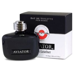 Tualetes ūdens SPPC Aviator Black leather EDT vīriešiem, 100 ml cena un informācija | Vīriešu smaržas | 220.lv