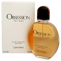 Tualetes ūdens Calvin Klein Obsession For Men EDT Spray vīriešiem, 75 ml цена и информация | Мужские духи | 220.lv