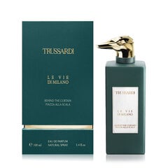 Parfimērijas ūdens Trussardi Behind The Curtain Piazza Alla Scala EDP sievietēm/vīriešiem, 100 ml cena un informācija | Trussardi Smaržas | 220.lv