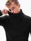 Vīriešu džemperis Oslo Ombre B1366 melns cena un informācija | Vīriešu jakas | 220.lv