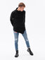 Vīriešu džemperis Oslo Ombre B1366 melns cena un informācija | Vīriešu jakas | 220.lv