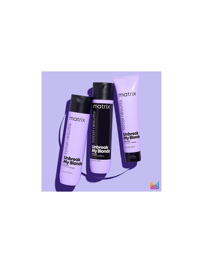 Stiprinošs šampūns gaišiem matiem Matrix Total Unbreak My Blonde Strengthening Shampoo 300 ml цена и информация | Šampūni | 220.lv