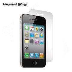 Tempered Glass бронированное стекло для защиты экрана мобильного телефона Apple iPhone 4/4S цена и информация | Защитные пленки для телефонов | 220.lv