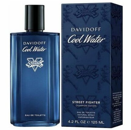 Tualetes ūdens Davidoff Cool Water Summer Street Fighter Champion Edition Man EDT vīriešiem, 125 ml cena un informācija | Vīriešu smaržas | 220.lv