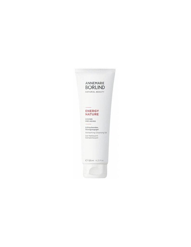 Attīroša sejas želeja Annemarie Börlind Energy Nature Refreshing Cleansing Gel 125 ml cena un informācija | Sejas ādas kopšana | 220.lv