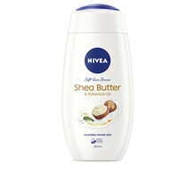 Dušas želeja Nivea Shea Butter Soft Care Shower 250 ml cena un informācija | Dušas želejas, eļļas | 220.lv