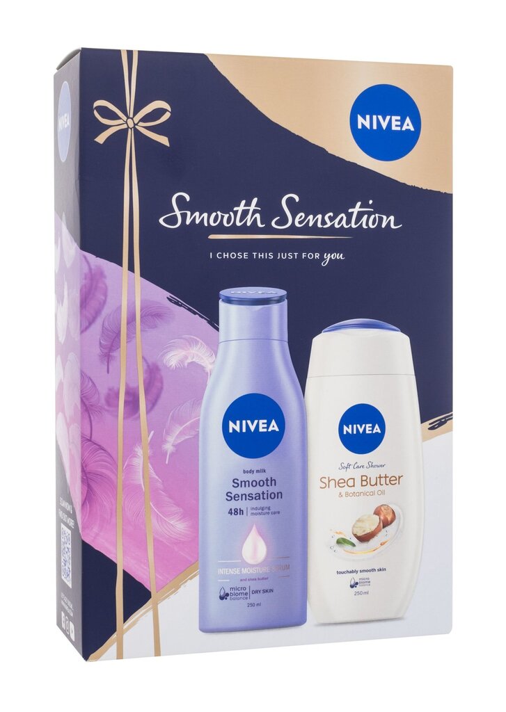 Nivea Smooth Sensation dāvanu komplekts цена и информация | Ķermeņa krēmi, losjoni | 220.lv