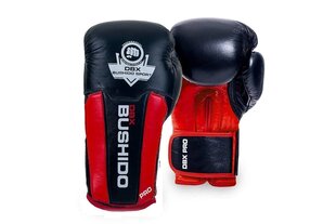 Ādas cimdi Bushido B-3PRO 12 oz cena un informācija | Bokss un austrumu cīņas | 220.lv