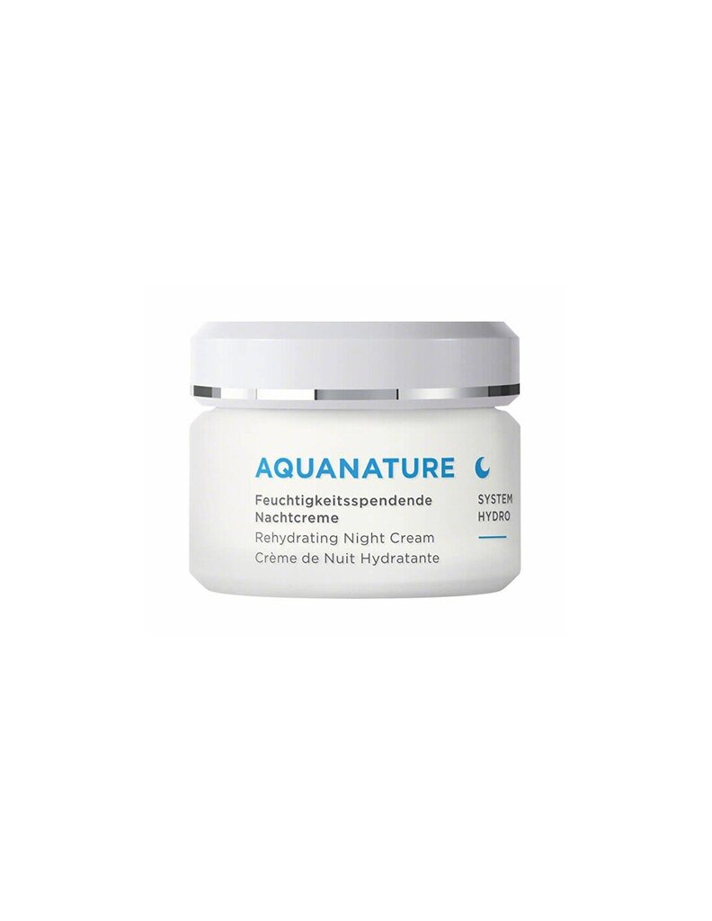 Nakts sejas krēms Annemarie Börlind Aquanature Rehydrating Night Cream 50 ml цена и информация | Sejas krēmi | 220.lv