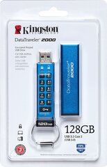 Kingston DT2000/128GB cena un informācija | USB Atmiņas kartes | 220.lv