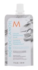 Tonējoša matu maska Toning Hair Mask Platinum Color Depositing Mask 30 ml цена и информация | Средства для укрепления волос | 220.lv