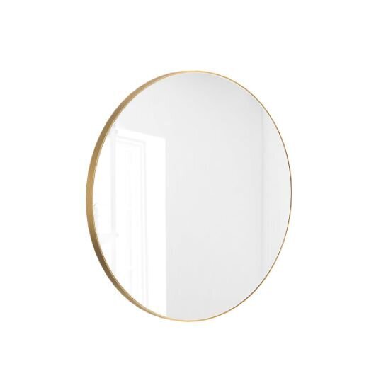 Apaļš spogulis Valo zelta, 70 cm cena un informācija | Spoguļi | 220.lv