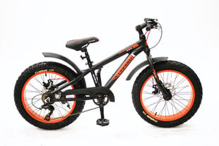 Велосипед детский Corelli Fatboy 20", черный/красный цена и информация | Велосипеды | 220.lv