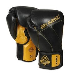 Боксерские перчатки Bushido кожа B-2v14 10oz цена и информация | Боевые искусства | 220.lv