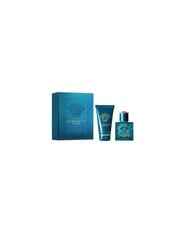 Подарочный набор Versace Eros Pour Homme для мужчин: туалетная вода EDT, 30 мл + гель для душа, 50 мл цена и информация | Мужские духи | 220.lv