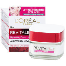 Dienas krēms bez smaržas ar pretgrumbu efektu L'Oréal Paris Revitalift 30 ml cena un informācija | Sejas krēmi | 220.lv