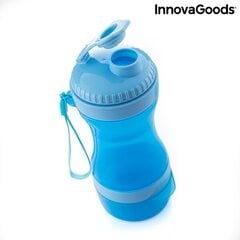 Бутылка с Баком для Воды и Корма для Животных 2 в 1 Pettap InnovaGoods цена и информация | Миски, ящики для корма | 220.lv