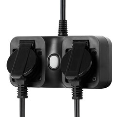 Smart Plug Edimax SP-1122WTO WIFi 2300W Melns цена и информация | Электрические выключатели, розетки | 220.lv