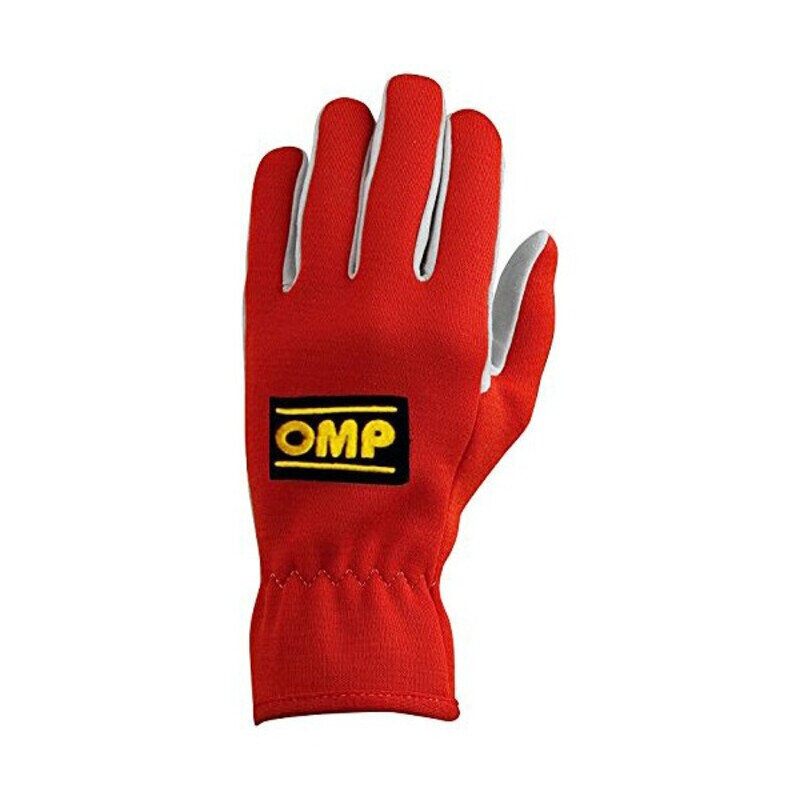 Men's Driving Gloves OMP Sarkans цена и информация | Moto cimdi, aizsargi | 220.lv