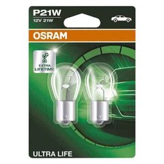 Автомобильная лампа OS7506ULT-02B Osram OS7506ULT-02B P21W 21Вт, 12В, 2 шт. цена и информация | Автомобильные лампочки | 220.lv