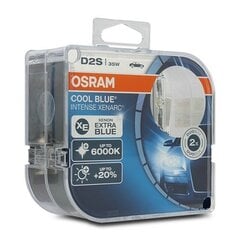 Автомобильная лампа OS66240CBI-HCB Osram OS66240CBI-HCB D2S 35W 85V 6000K, 2 шт цена и информация | Автомобильные лампочки | 220.lv