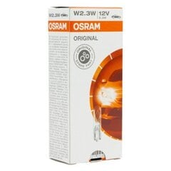 Автомобильная лампа W2,3W Osram, 10 шт цена и информация | Автомобильные лампочки | 220.lv