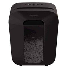 Шредер-крошитель для бумаги Fellowes LX45 17 L 4 x 37 мм, 8 листов, чёрный цена и информация | Шредеры | 220.lv