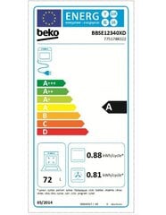 Духовка и столешница BEKO 2400Вт/5900Вт цена и информация | Духовки | 220.lv