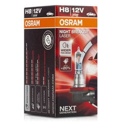 Automašīnas spuldze Osram 64212NL H8 12V 35W цена и информация | Автомобильные лампочки | 220.lv
