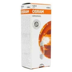 Автомобильная лампа Osram C10W  12В 10Вт (10 шт) цена и информация | Автомобильные лампочки | 220.lv